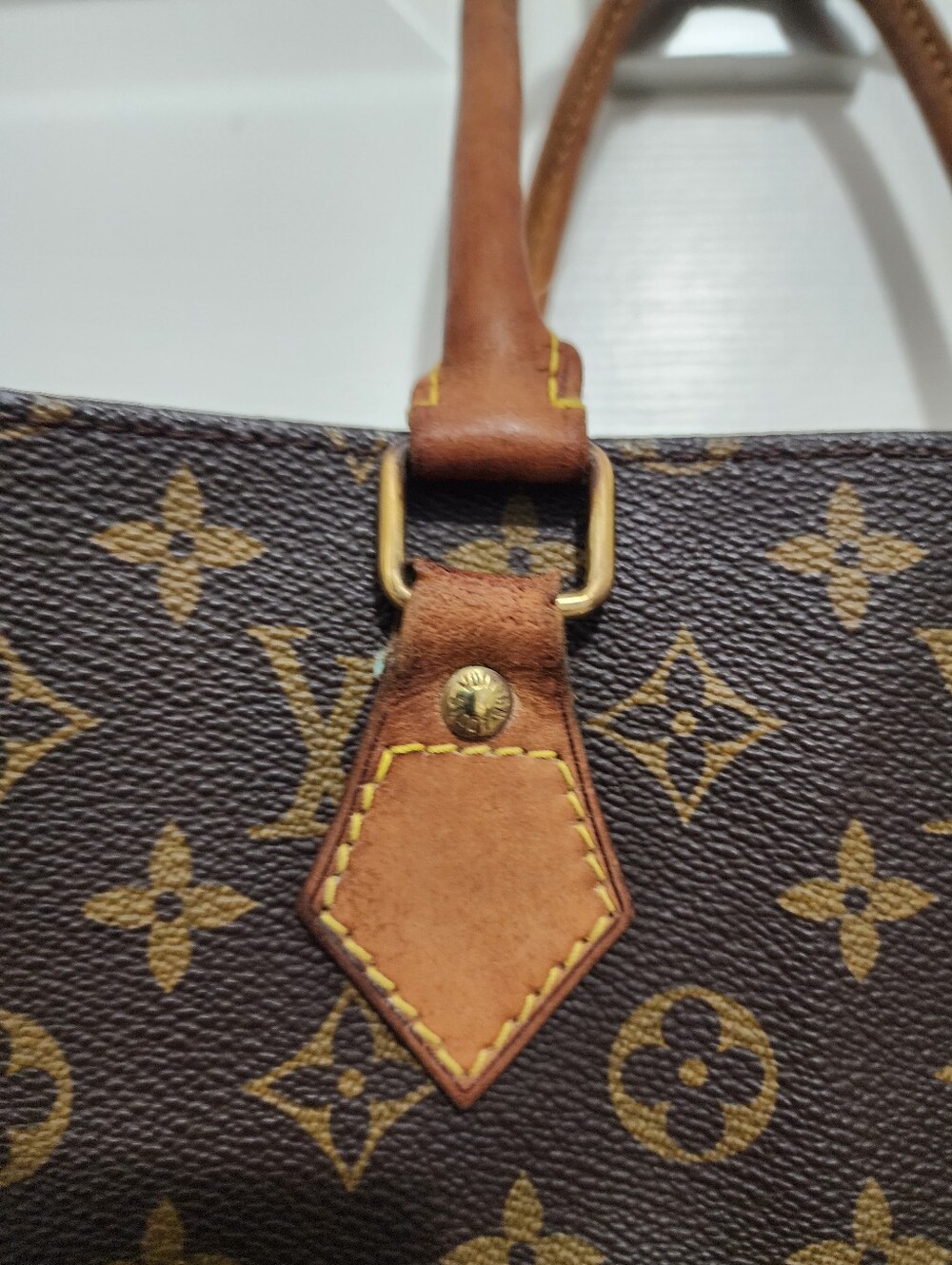Authentic Louis Vuitton Sac Plat (Replacement Handles Included) - Picture 7 of 12